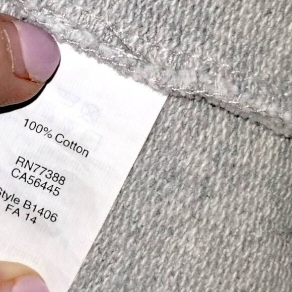 Madewell Women's Sweatshirt Dress Tunic Gray‎ Long Sleeves Pullover Banded Hem S - Picture 10 of 10